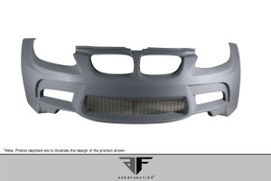 AF-5 2008-2013 BMW M3 E92 2DR Coupe Wide Body Front Bumper ( GFK ) - 1 Piece (S) - 112889