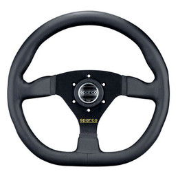 Sparco Steering Wheel Ring L360 Leather Black spa015TRGL1TUV