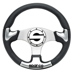 Sparco Steering Wheel P 222 Silver spa015THPUGR345