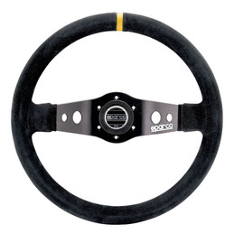 Sparco Steering Wheel 215 Suede Black spa015R215CSN