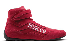 Sparco Shoe Race 2 Size 11.5 - Red spa001272115R