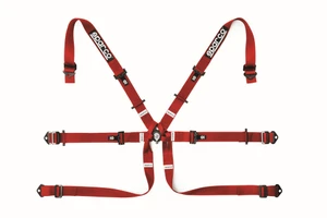 Sparco BELT 6 PNT 2in FORMULA RED spa04819H2RS