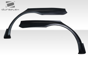 Duraflex 2006-2011 BMW 3 Series E90 4DR HX Wide Body Rear Fender Flares - 2 Piece - 116625