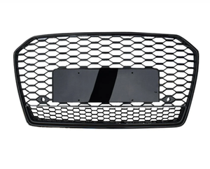 German Car Accessories 2016-2018 Audi RS6 Style Honeycomb Grille with Lower Mesh C7.5 A6/S6