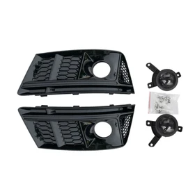 German Car Accessories 2017-2020 Audi RS4 Style Fog Light Grilles B9 A4/S4