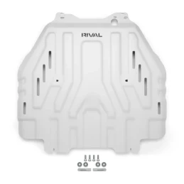 RIVAL Aluminum Transmission Catalytic Converter Skid Plate 2024-2026 Toyota Tacoma Hybrid 2024-2026 Toyota Land Cruiser 2025-2026 Toyota 4Runner Hybrid 2022-2026 Toyota Tundra Hybrid 2022-2026 Toyota Sequoia rll2333.9569.3.6