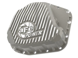 aFe 23-26 Ford F-250/F-350 Silver 11.6 Rear Differential Cover for Ford Diesel Trucks 23-25 V8 afe46-714908