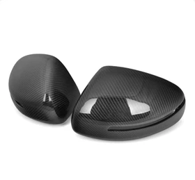 German Car Accessories 2007-2012 Audi R8 Carbon Fiber Mirror Caps Gen 1MK1 Pre Facelift