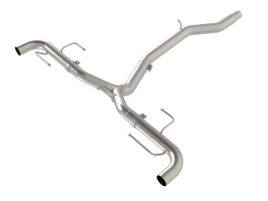 aFe MACH Force-Xp 3 IN to 2-1/2 IN 304 Stainless Steel Axle-Back Exhaust System for Alfa Romeo Stelvio 17-26 L4-2.0L (t) afe49-36906
