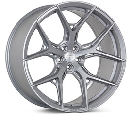 Vossen HFX-5 22x10 - 8x165.1 - ET-18 - Super Deep Face - 125.1 - Silver Polished Wheel - vosHFX5-2X20-SP