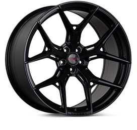 Vossen HFX-5 22x10 - 8x170 - ET-18 - Super Deep Face - 125.1 - Satin Black Wheel - vosHFX5-2Y20-SB