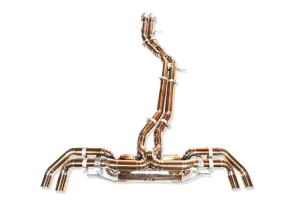 Yonristic Performance Audi RS Q8 Exhaust VANTA Edition Valved Catback Double X-Pipe 3"