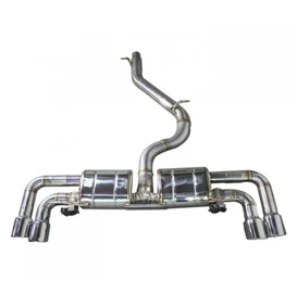 German Car Accessories 2008-2015 Audi TT/TTS Valved Sport Exhaust System MK2 8J