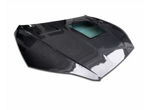 German Car Accessories 2018-2024 Audi A5/S5/RS5 Glass Engine Cover Carbon Fiber Hood B9/B9.5