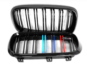 German Car Accessories 2014-2018 BMW X5/X6/X6M Dual Slat Kidney Grilles F15/F16/F85/F86