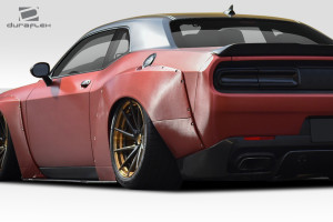 Duraflex 2008-2023 Dodge Challenger Circuit Rear Fenders - 4 Piece - 113900