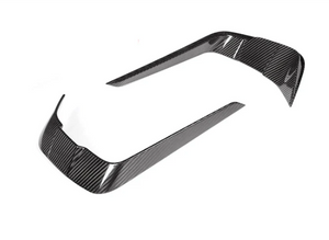 German Car Accessories 2019+ BMW 8-Series Carbon Fiber Upper Front Bumper Splitters G14/G15/G16