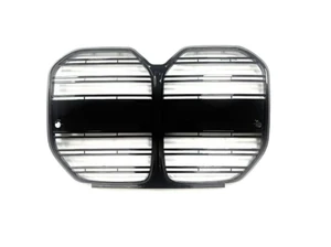 German Car Accessories 2021+ BMW 4-Series Gloss Black Dual Slat Kidney Grilles G26