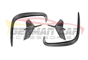 German Car Accessories 2019+ BMW 8-Series Carbon Fiber Rear Bumper Canards G14/G15/G16