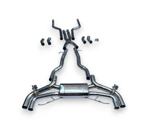 German Car Accessories 2016-2022 BMW 750i Valved Sport Exhaust System G11/G12