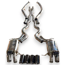 German Car Accessories 2012-2018 BMW M6 Valved Sport Exhaust System F06/F12/F13