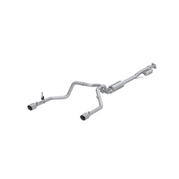 MBRP 2019+ Chevrolet Silverado 1500 / 2019+ GMC Sierra 1500 Alum. 3in Armor Lite Cat-Back Exhaust mbrpS5021AL