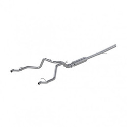 MBRP 19-Up Chevy Silverado 1500 6.2L 2.5in Catback Dual Rear Exit T304 SS  mbrpS5065304