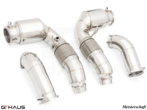 Meisterschaft BMW G90 M5 Sedan / G99 M5 Wagon 2024+ Down Pipes OBD2 - 400 CEL Sport Cats