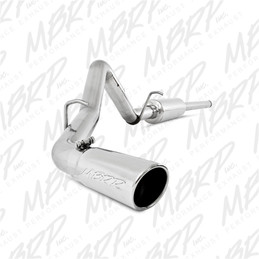MBRP 14 Chevy/GMC 1500 Silverado/Sierra 4.3L V6/5.3L V8 Single Side Exit T409 3in Cat Back Exhaust  mbrpS5080409