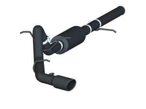 MBRP 14-17 Chevrolet Silverado 1500 4.3/5.3L 3in Cat Back Single Side Exit Black Exhaust mbrpS5080BLK