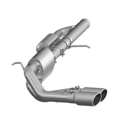 MBRP 09+ Chevrolet Silverado 1500 3in Cat Back Pre-Axle Dual Outlet w/ 4in Tip - T304 mbrpS5081304