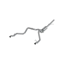 MBRP 2019 Chevrolet Silverado 1500 4.3L/5.3L 2.5in Cat Back Dual Rear Exit - T304  mbrpS5085304