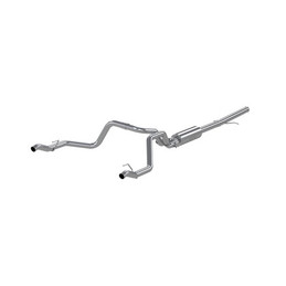 MBRP 2019 Chevrolet Silverado 1500 4.3L/5.3L 2.5in Cat Back Dual Rear Exit - Aluminized mbrpS5085AL