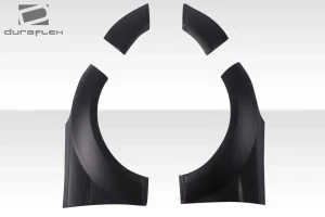 Duraflex 2012-2017 Hyundai Veloster Turbo Envision Front Fender Flares - 4 piece - 114305