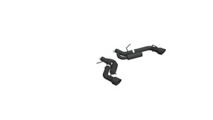 MBRP 16-19 Chevrolet Camaro SS Dual Rear Exit Axle Back w/ 4.5in OD Tips - BLK (Non NPP Models) mbrpS7034BLK