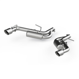 MBRP 16-19 Chevrolet Camaro 2.5in Aluminum Non NPP Axle Back Exhaust System - 4in Dual Wall Tips mbrpS7038AL