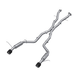 MBRP 18-23 Dodge Durango SRT 6.4L Armor Pro T304 SS 3in Cat Back Exhaust Dual Rear Exit w/ CF Tips  mbrpS51053CF