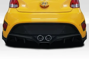 Duraflex 2012-2017 Hyundai Veloster Turbo Minda Rear Diffuser - 5 Pieces - 118521