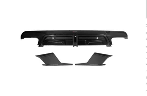German Car Accessories 2019+ BMW X5M Carbon Fiber 3 Piece Rear Diffuser | F95