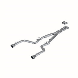 MBRP 17-21 Charger 5.7L 3in Dual Rear Exit Aluminized Catback Exhaust mbrpS7117AL