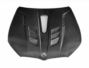 German Car Accessories 2019+ BMW 8-Series/M8 Glass Engine Cover V2 Carbon Fiber Hood G14/G15/G16/F91/F92/F93