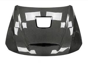 German Car Accessories 2014-2020 BMW 3-Series Glass Engine Cover Carbon Fiber Hood F34