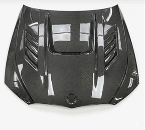 German Car Accessories 2019+ BMW 3-Series V Style Carbon Fiber Hood G20/G21