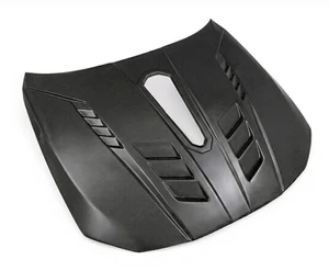 German Car Accessories 2021+ BMW 4-Series Glass Engine Cover V2 Style Carbon Fiber Hood G22/G23/G26