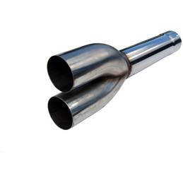 MBRP Universal (not 6.4L Ford Chevy LMM or 6.6L Dodge) Dual Muffler Delete Pipe 4 Inlet /Outlet 27 mbrpMDDS927