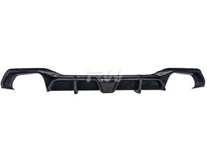RW Carbon BMW G02 X4 LCI SQ Style Carbon Fiber Diffuser - bmwg0208