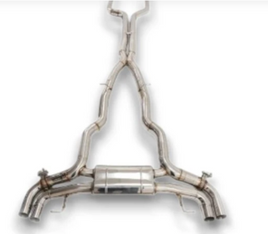 German Car Accessories 2009-2015 BMW 760i Valved Sport Exhaust System F01