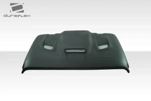 Duraflex 2018-2025 Jeep Wrangler JL Gladiator JT Hellcat Look Hood - 1 Piece - 115007