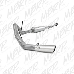 MBRP 11-12 Ford F150 3in Cat Back Single Side Exit Alum Exhaust System mbrpS5230AL