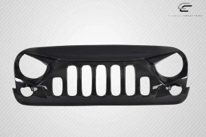 Carbon Creations 2007-2018 Jeep Wrangler Predator Grille - 1 Piece (S) - 115251